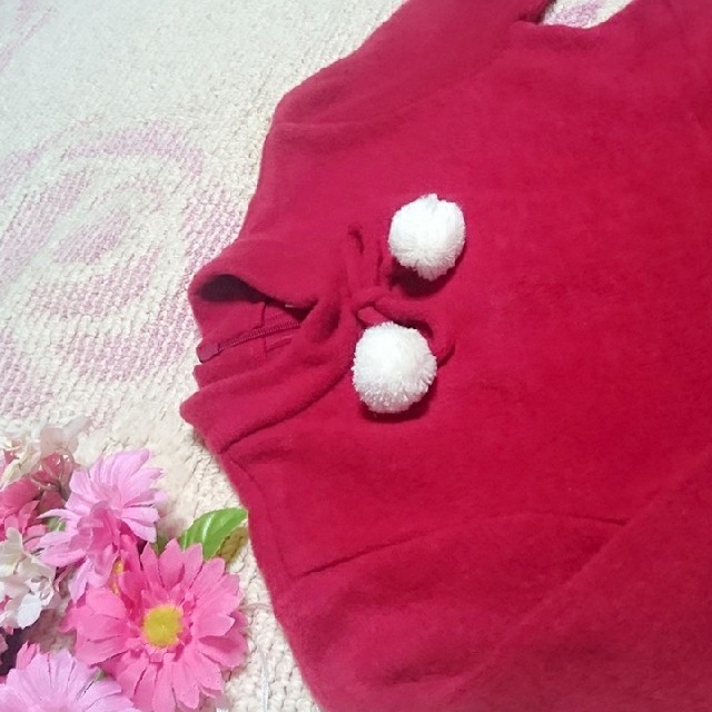 ♡787♡シャーリーテンプル♡ハート♡ボアワンピース♪♡110cm♡ 1