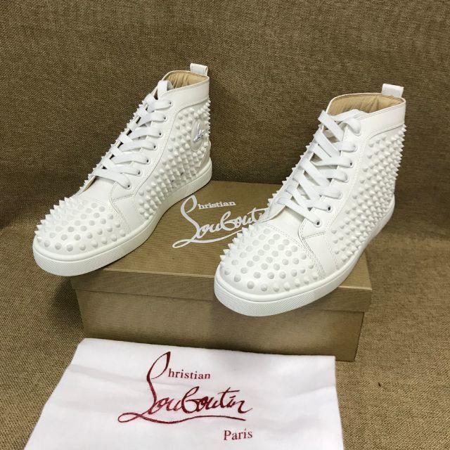 最終価格!Christian Louboutin ハイカット スニーカー - agedor.ma