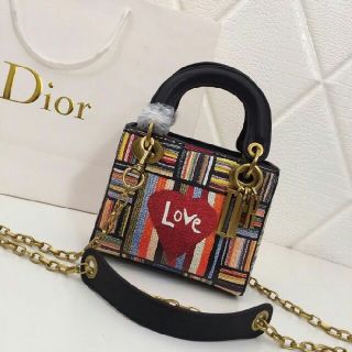 Dior - DIOR ディオール ブラック ショルダーバッグの通販｜ラクマ