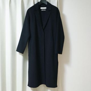 ザラ(ZARA)の【 n様 専用 】ZARA ハンドメイド チェスター ロングコート ネイビー(チェスターコート)