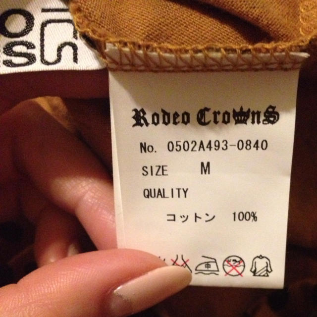 RODEO CROWNS(ロデオクラウンズ)のRODEO CROWNS ワンピース♡ レディースのワンピース(ミニワンピース)の商品写真