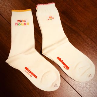 ミキハウス(mikihouse)のMIKIHOUSE 靴下2足セット(靴下/タイツ)