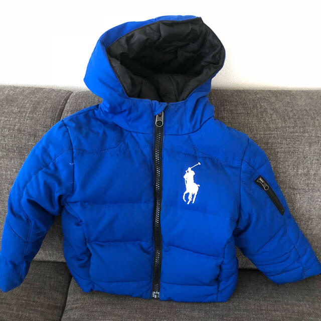 POLO RALPH LAUREN(ポロラルフローレン)のラルフローレンダウンジャケット 90cm キッズ/ベビー/マタニティのベビー服(~85cm)(ジャケット/コート)の商品写真