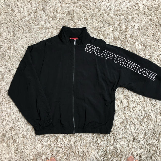 Supreme Split Track Jacket Black