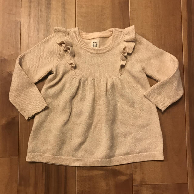 babyGAP(ベビーギャップ)のベイビーギャップ ニットワンピース 90cm キッズ/ベビー/マタニティのベビー服(~85cm)(ニット/セーター)の商品写真