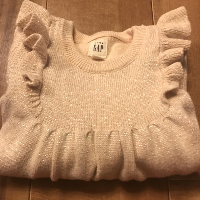 babyGAP(ベビーギャップ)のベイビーギャップ ニットワンピース 90cm キッズ/ベビー/マタニティのベビー服(~85cm)(ニット/セーター)の商品写真