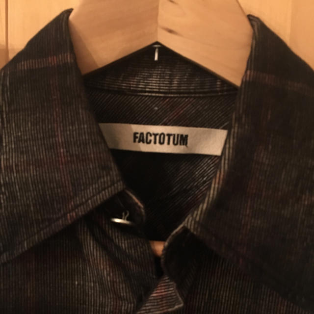 FACTOTUM(ファクトタム)のファクトタム  コーデュロイ ネルシャツ チェック メンズのトップス(シャツ)の商品写真