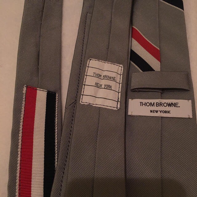 THOM BROWNE(トムブラウン)のトムブラウン  グログランテープ ネクタイ メンズのファッション小物(ネクタイ)の商品写真