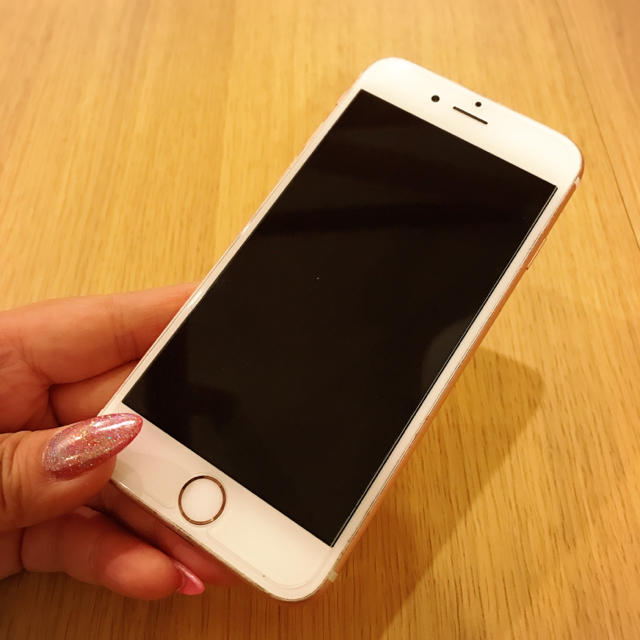【美品】SIMフリー iPhone6s pinkgold 64GB