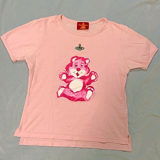 ヴィヴィアンウエストウッド(Vivienne Westwood)のレア☆ヴィヴィアン ピンクテディベア Tシャツ(Tシャツ(半袖/袖なし))