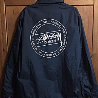 ステューシー(STUSSY)のSTUSSY コーチジャケット(ナイロンジャケット)