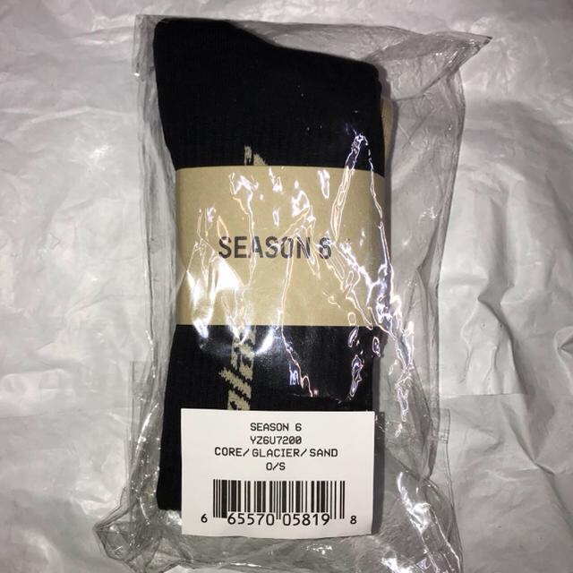 adidas(アディダス)のYEEZY SEASON 6 CALABASAS SOCK 3 PACK 新品 メンズのレッグウェア(ソックス)の商品写真