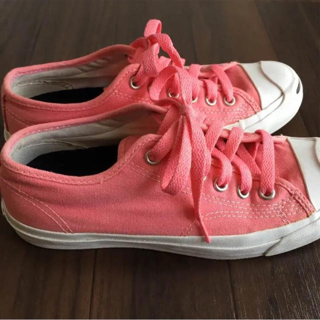 CONVERSE(コンバース)のconverse jackpurcell ピンク レディースの靴/シューズ(スニーカー)の商品写真