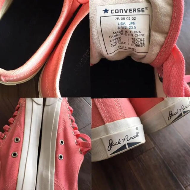 CONVERSE(コンバース)のconverse jackpurcell ピンク レディースの靴/シューズ(スニーカー)の商品写真