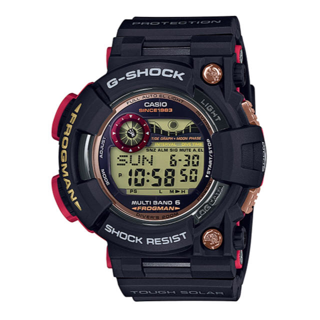 稀少モデル　G-SHOCK 　FROGMAN   イルクジ25th 2019