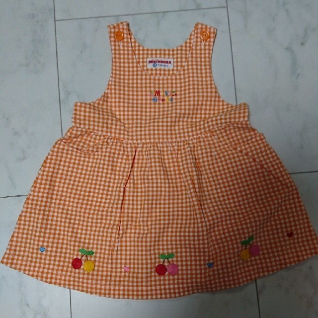 mikihouse(ミキハウス)のミキハウス ワンピース キッズ/ベビー/マタニティのキッズ服女の子用(90cm~)(ワンピース)の商品写真