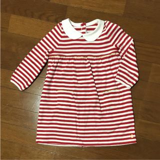 プチバトー(PETIT BATEAU)のプチバトー ワンピース 24m 86cm(ワンピース)