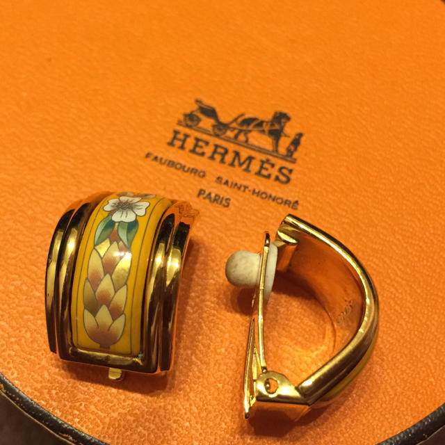 Hermes(エルメス)のHERMES エルメス イヤリング ゴールド レディースのアクセサリー(イヤリング)の商品写真