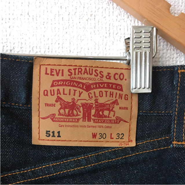 Levi's(リーバイス)の未使用 リーバイス 511 W30 L32 メンズのパンツ(デニム/ジーンズ)の商品写真