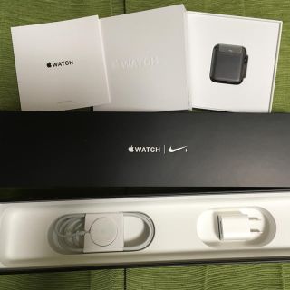 アップルウォッチ(Apple Watch)のApple Watch series2 Nike+ 42mm  ※バンドのみ欠品(腕時計(デジタル))