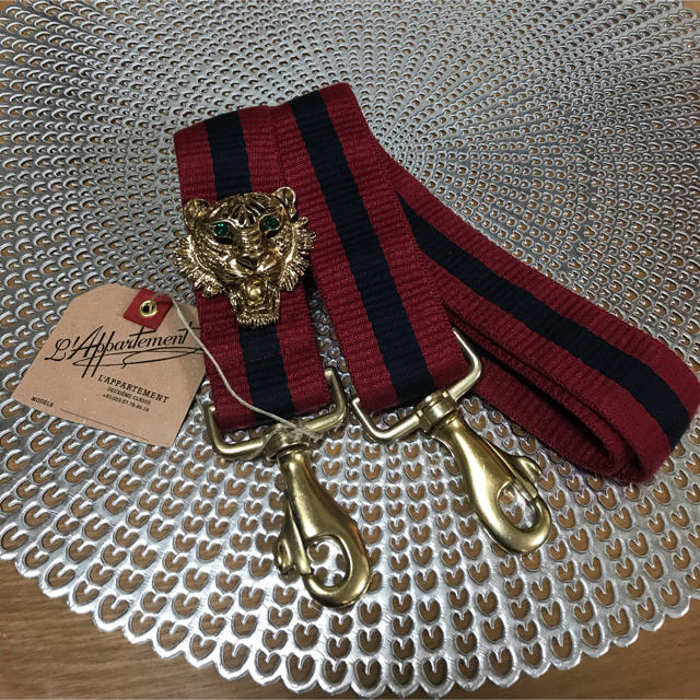 L'Appartement DEUXIEME CLASSE(アパルトモンドゥーズィエムクラス)のGABRIELE FRANTZEN 2WAY BELT(BAG STRAP) レディースのファッション小物(ベルト)の商品写真