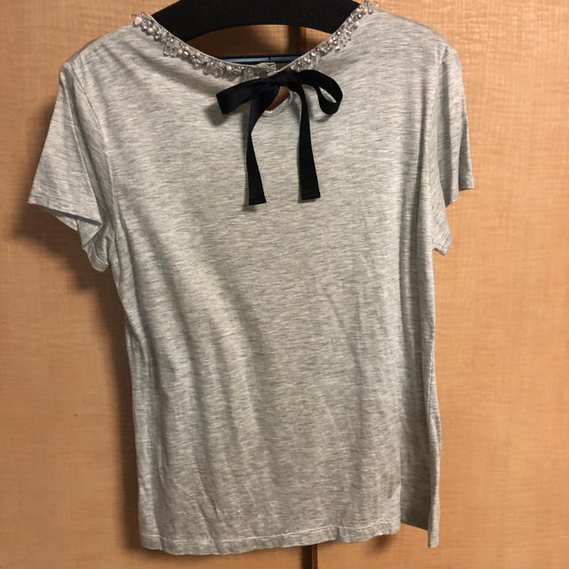 JUSGLITTY(ジャスグリッティー)のJUSGLITTY ビジュー Tシャツ レディースのトップス(Tシャツ(半袖/袖なし))の商品写真