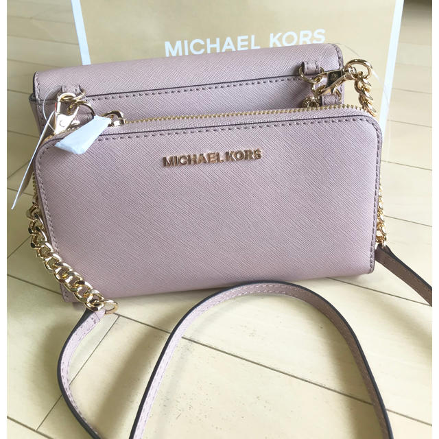 Michael Kors(マイケルコース)の❤︎様専用【新品】大人気 マイケルコース  3way ショルダーウォレット レディースのバッグ(ショルダーバッグ)の商品写真