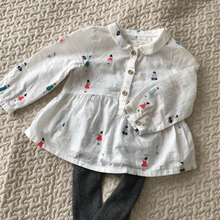 ザラキッズ(ZARA KIDS)のザラベビー  ブラウス(シャツ/カットソー)