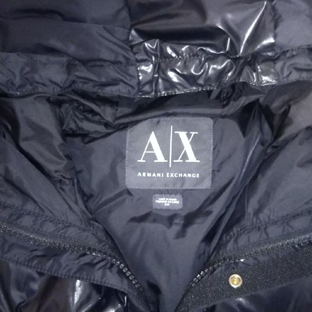 ARMANI EXCHANGE ダウンジャケット黒