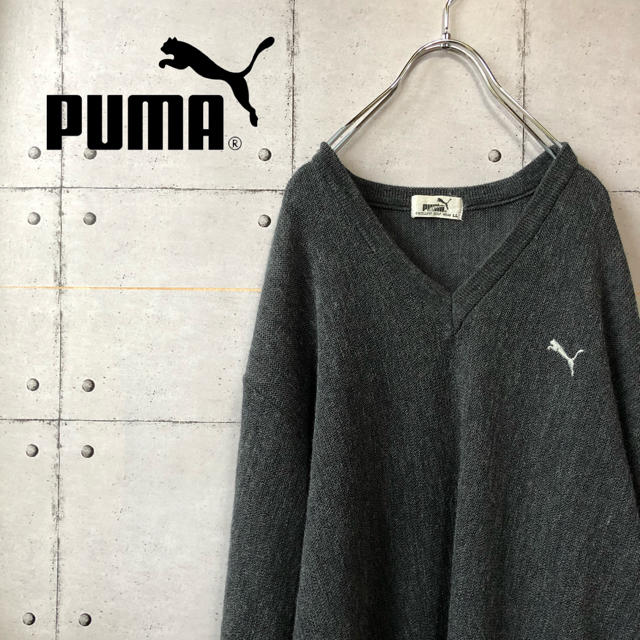 PUMA(プーマ)の【ひくか様専用】 PUMA プーマ ヒットユニオン セーター ニット メンズのトップス(ニット/セーター)の商品写真