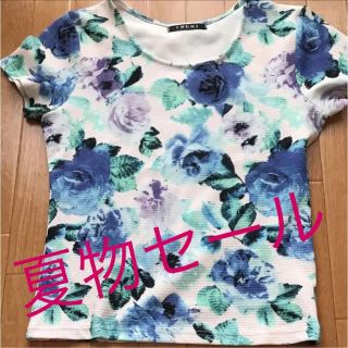 イング(INGNI)のINGNI 花柄 Tシャツ(Tシャツ(半袖/袖なし))