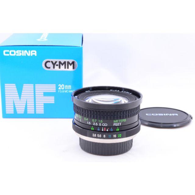 【新品級】COSINA 20㎜ F3.8◆コンタックス・ヤシカマウント用◆