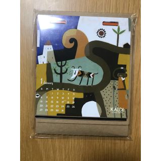 カルディ(KALDI)のKALDIオリジナルカレンダー(非売品)(カレンダー/スケジュール)