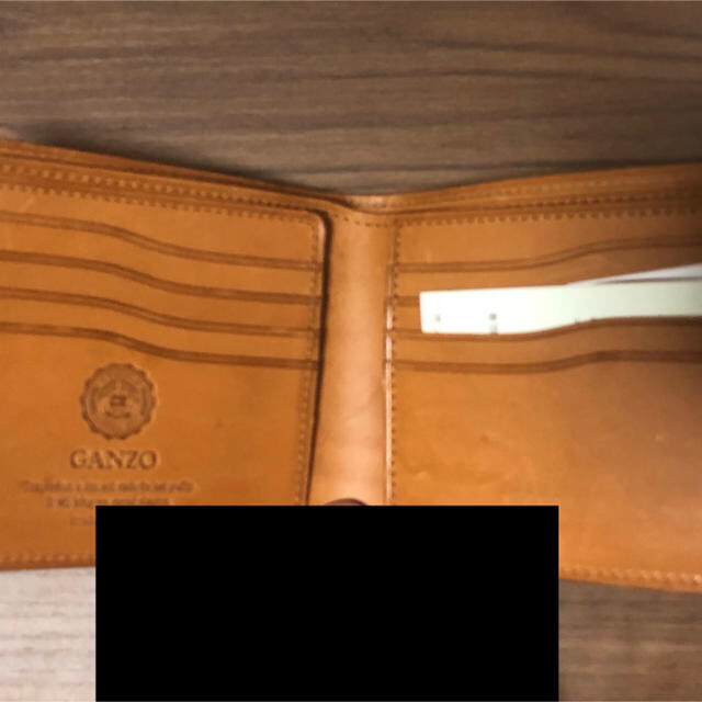 GANZO(ガンゾ)のGANZO スモール クロコ 純札入れ  未使用品･ 新品 メンズのファッション小物(折り財布)の商品写真