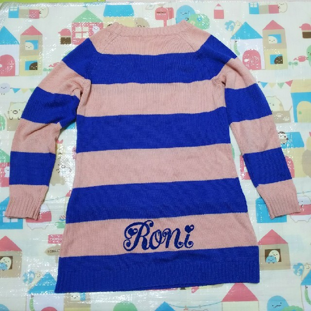 RONI(ロニィ)のRONI ロニィ☆ボーダー ニットセーター☆M キッズ/ベビー/マタニティのキッズ服女の子用(90cm~)(その他)の商品写真