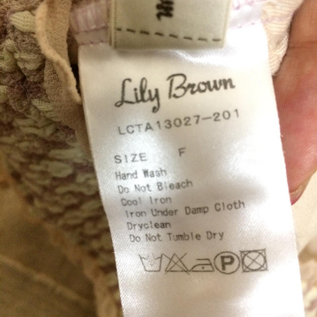 Lily Brown(リリーブラウン)のブラトップ リリーブラウン レディースのトップス(ベアトップ/チューブトップ)の商品写真