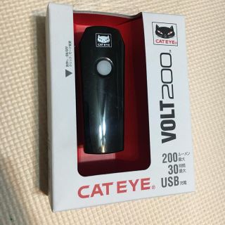 キャットアイ(CATEYE)のキャットアイ VOLT 200 LED ライト 新品 (パーツ)