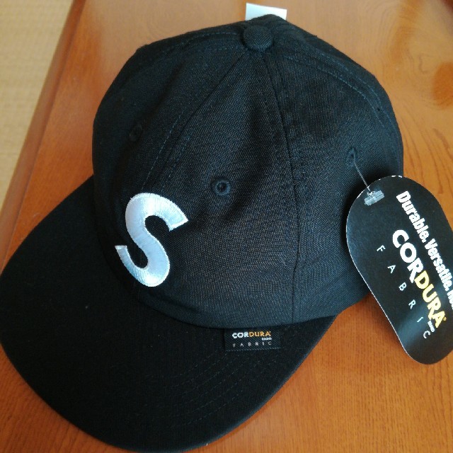 2018aw Cordura S Logo 6-Panel supreme 黒