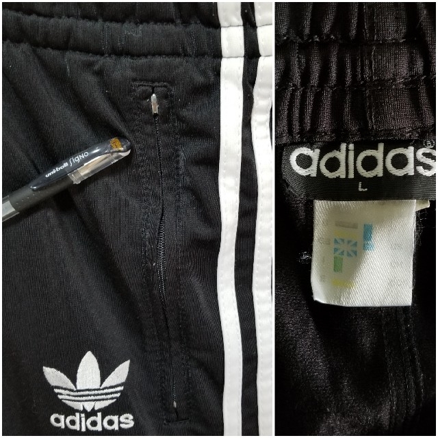adidas(アディダス)のadidas 刺繍ロゴ トラックパンツ トレフォイルロゴ
 メンズのパンツ(その他)の商品写真