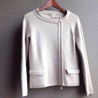 マックスマーラ(Max Mara)の*MAX MARA* ジップアップジャケット(ノーカラージャケット)