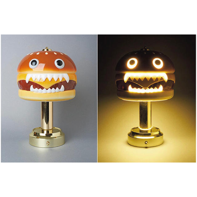 undercover hamburger lamp