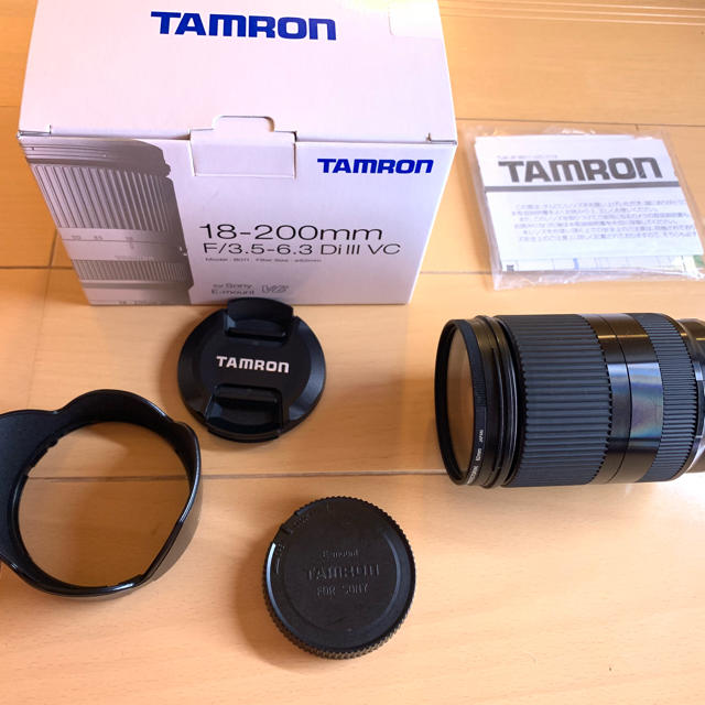 本日中♪タムロン 18-200mm F3.5-6.3 Di Ⅲ VC eマウント-