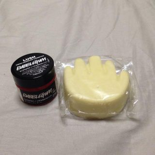 ラッシュ(LUSH)のLUSH ハンドクリーム リップスクラブ(セット/コーデ)