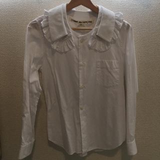 コムデギャルソン(COMME des GARCONS)のcomme des garcons フリル襟ブラウス(シャツ/ブラウス(長袖/七分))