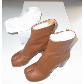 マルタンマルジェラ(Maison Martin Margiela)のmaison margiela マルジェラ■brown 足袋ブーツ 37(ブーツ)