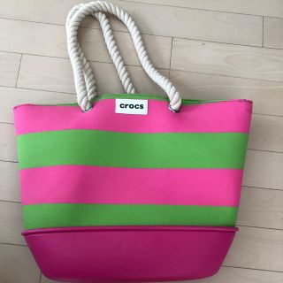 クロックス(crocs)のcrocs beach tote(トートバッグ)