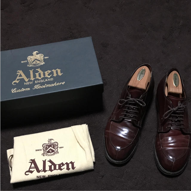 Alden(オールデン)のオールデン Vチップコードバン 7 アナトミカ別注 メンズの靴/シューズ(ドレス/ビジネス)の商品写真