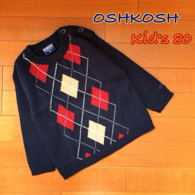 OshKosh(オシュコシュ)のOSHKOSH セーター キッズ/ベビー/マタニティのキッズ服男の子用(90cm~)(その他)の商品写真