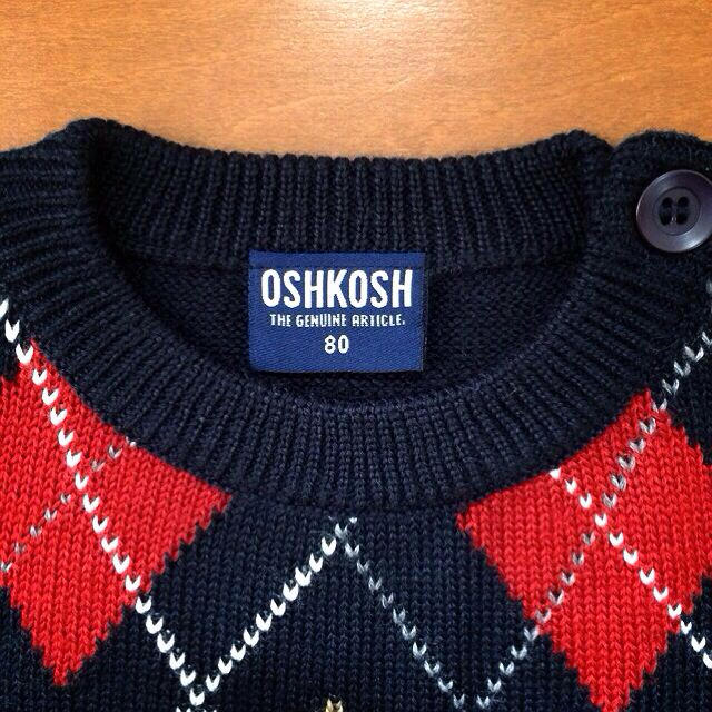 OshKosh(オシュコシュ)のOSHKOSH セーター キッズ/ベビー/マタニティのキッズ服男の子用(90cm~)(その他)の商品写真