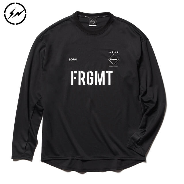 F.C.R.B.(エフシーアールビー)のFCRB fragment TRAINING TOP S ロンT FRGMT メンズのトップス(Tシャツ/カットソー(七分/長袖))の商品写真
